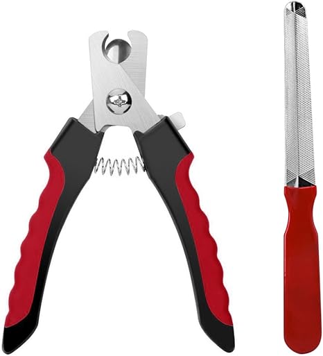 Version Tech Coupe Ongles Coupe Griffe Clippers A Ongles Toilettage Pince Ciseaux Avec Une Lime A Ongle Pour Pet Animaux Chiens Et Chats Amazon Fr Animalerie