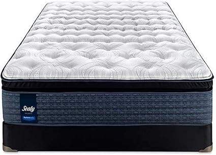 Queen Size Mattress Plush Sealy Posturepedic Proback Euro Pillow