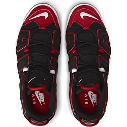 Black / University Red / White Nike Air More