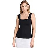 Susana Monaco Women's Wide Strap Tank Top