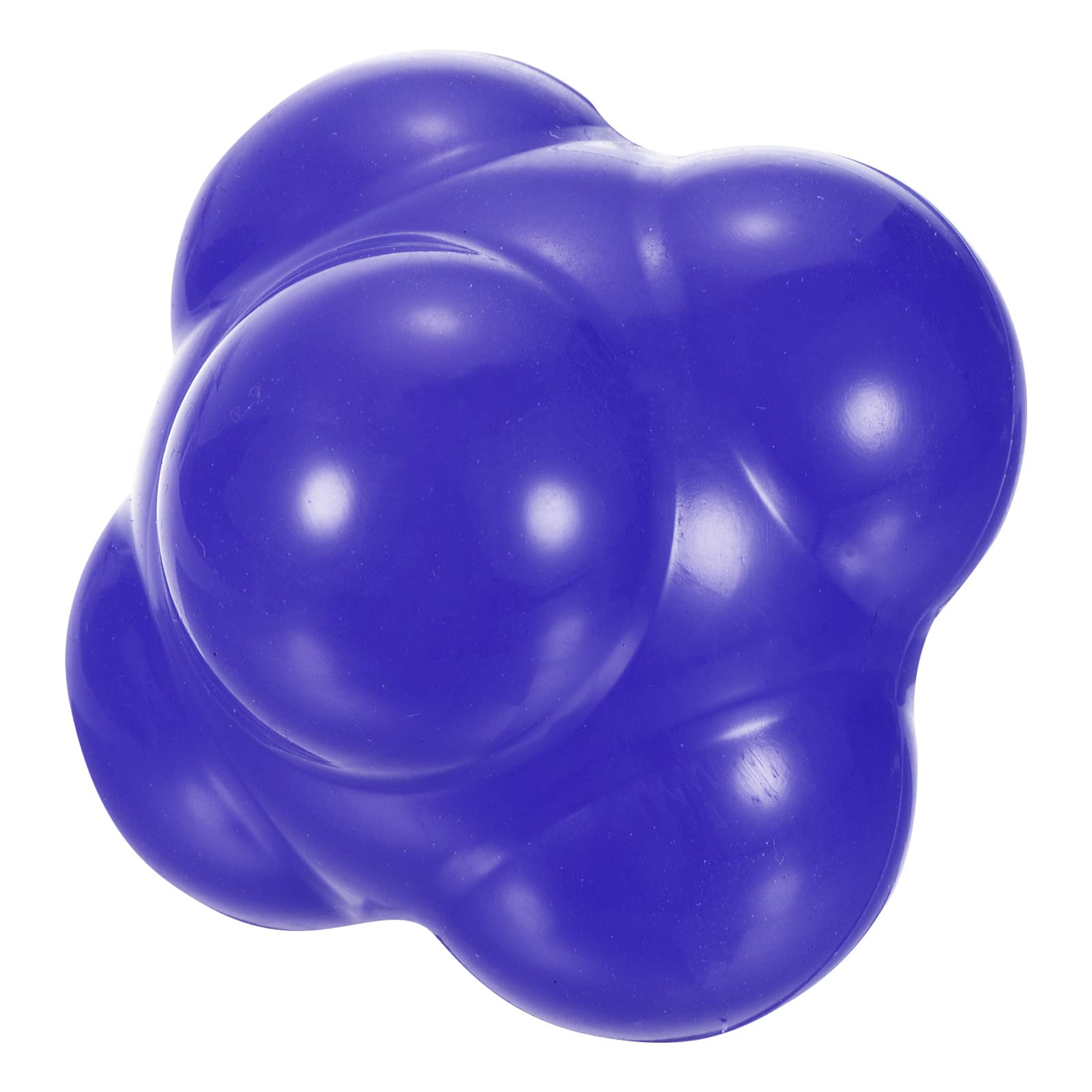 PATIKIL Reaction Ball, Agility Trainer, Silicone Bounce Balls, for Baseball Hand-Eye Coordination Reaction Speed Training, Blue