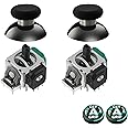 AKNES GuliKit TMR Electromagnetic Joysticks Replacement for X Box Series X/S Controller, Thumbstick Grips for X Box Series X/