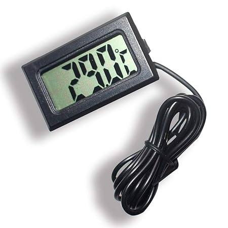 Compra Ouken 1pc Digital LCD Termómetro Monitor de Temperatura con ...