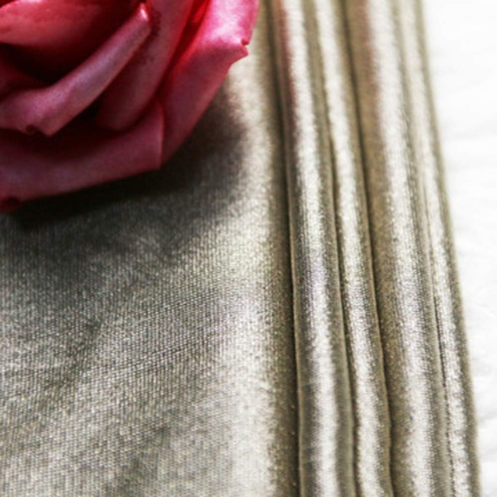 WXZJSW 1.50m Width 100% silver fiber shielding fabric Anti-4G radiation fabric RFID blocking shielding fabric For Clothes Cloth, Curtains, Maternity Clothes,Luggage,Tents,3m