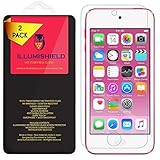 iLLumiShield HD Tempered Glass [2-Pack] - Apple iPod Touch Screen Protector [6th Gen] + Lifetime Warranty / Ultra Clear 9H Hardness + .33 mm Ultra-Thin / Anti-Fingerprint and Bubble Free [2015]