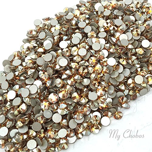 Crystal Metallic Sunshine Swarovski 2088 Xirius Rose 20ss 5mm Flatback No-Hotfix Rhinestones Ss20 144 Pcs (1 Gross) - Thumbnail 3