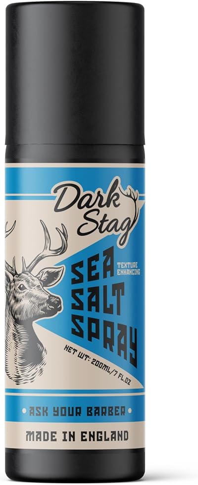 Dark Stag Sea Salt Spray Men's Hair Texture Volume Definition 200ml Water-Based