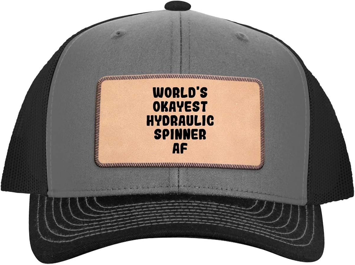 World's Okayest Hydraulic Spinner Leather Light Brown