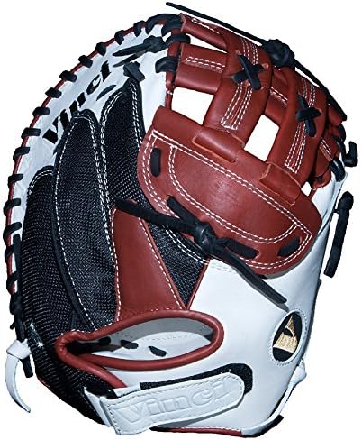 JCV-VM Rich Brown and White 33 inch Women's Fast Pitch Catchers Mitt