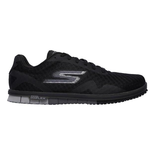 Skechers Damen Go Mini Flex 14006-bkgy Sneaker