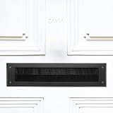 ZAVIA Internal Letterbox Draught Excluder 13.5 Inch Brown PVC Seal view 6