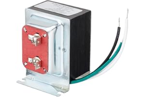 BNTBS 24V 40VA Thermostat and Doorbell Transformer, Compatible with Nest Hello Doorbell, Honeywell Ecobee, Saswell, Nest, Sen
