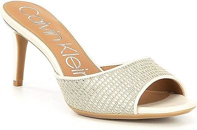 raffia heeled sandals