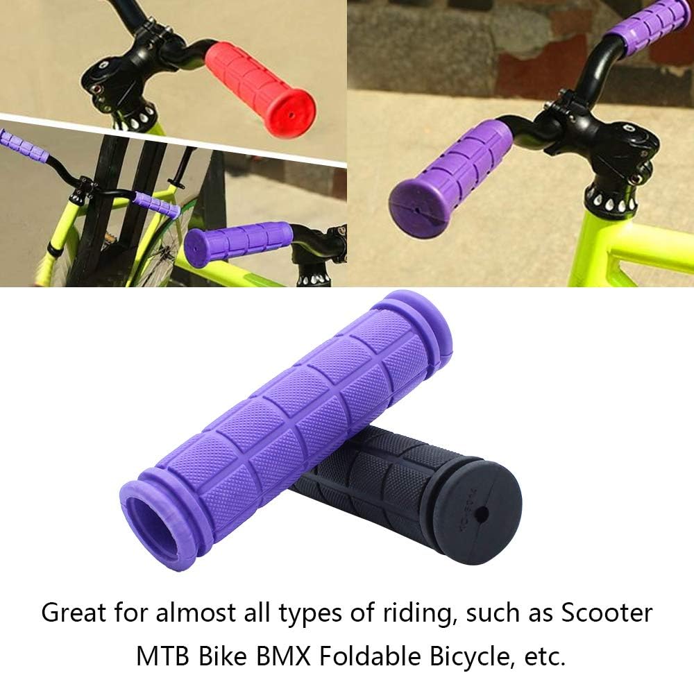poignée de butée de bicyclette antidérapante