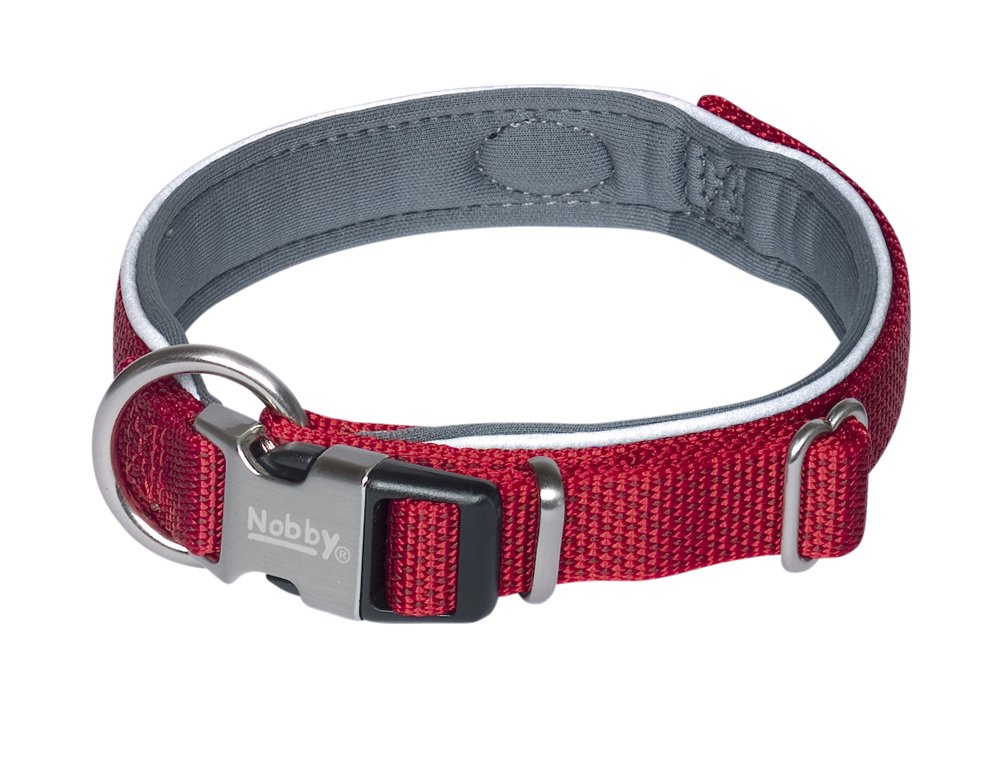 Nobby Collar "Classic Preno Royal" 80630-01, red, S-M (neck circumference 38-47 cm)