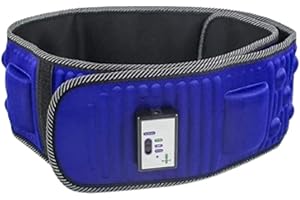 Electric Vibrating Slimming Belt with Heat and Vibration for Weight Loss,Abdominal Sauna Belt for Both Women and Men