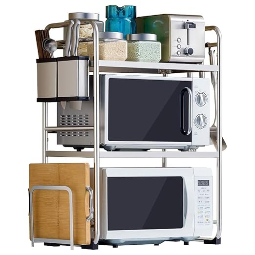 Estante De Almacenamiento De La Cocina Horno De Microondas Rack ...