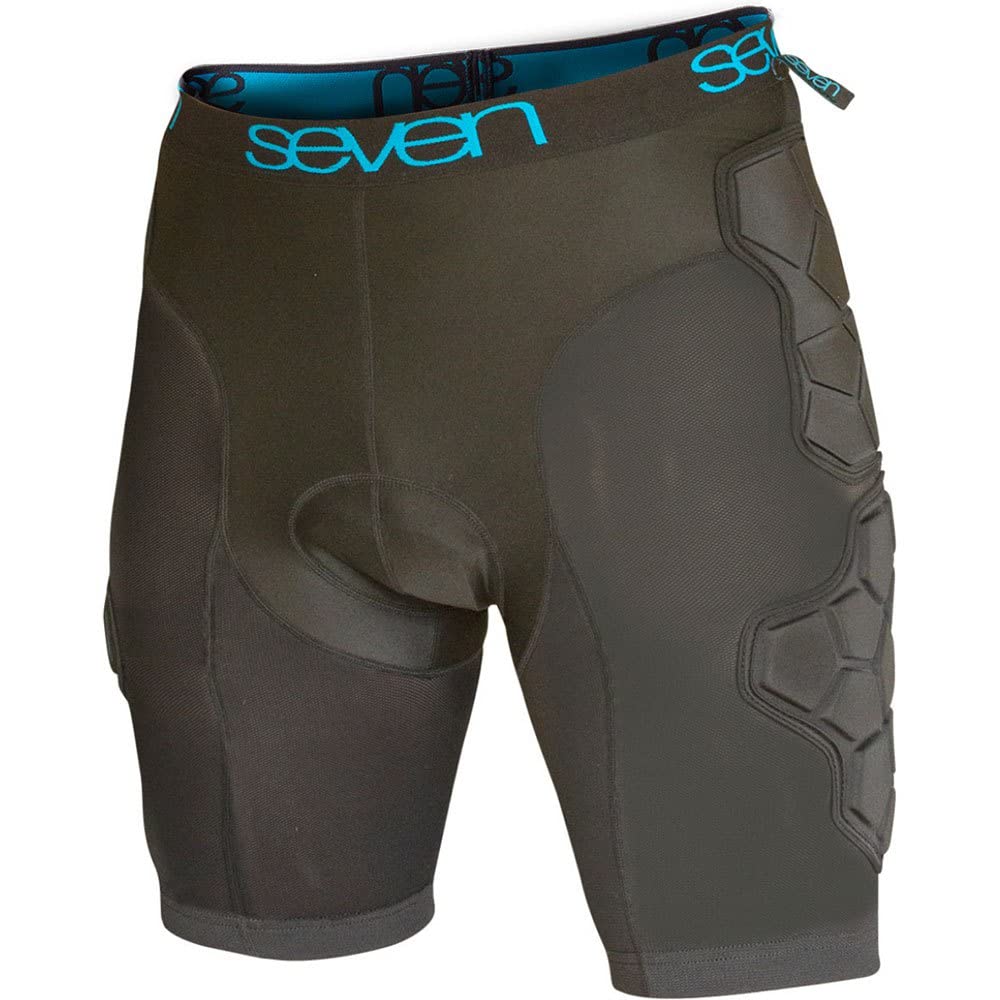 Seven iDP 7 iDP Flex Protective Biking Short for Mounatin Biking & Action Sports - Black (X-Large)