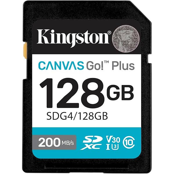 Amazon.com: Kingston 128GB Canvas Select Plus SD Card | Up to