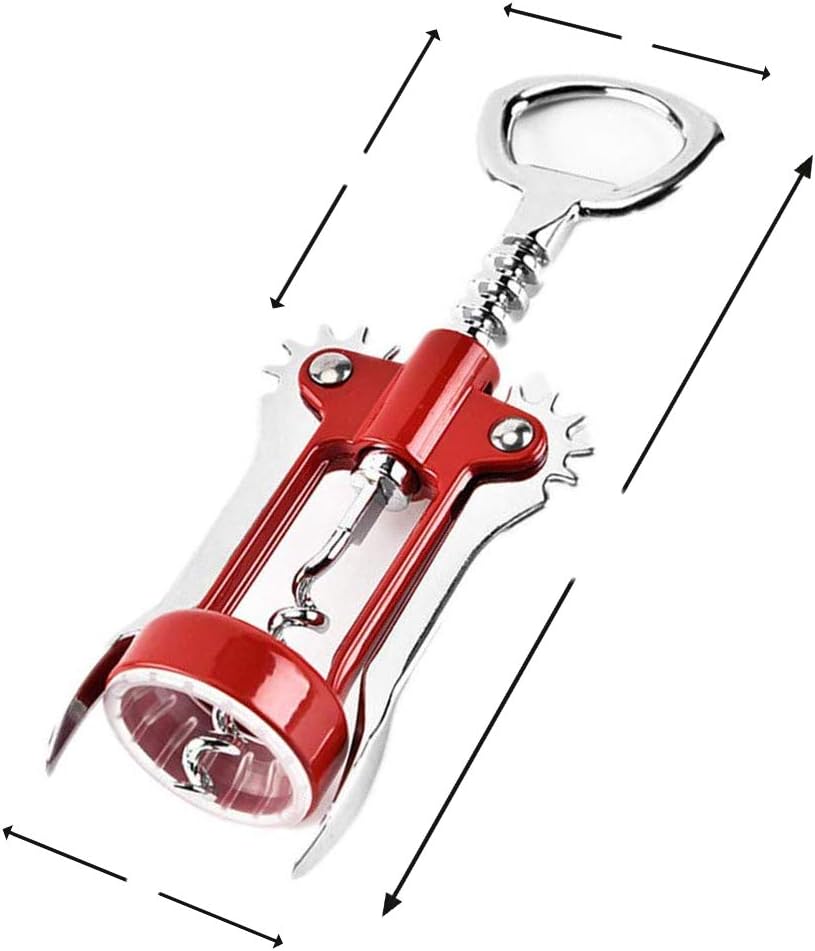 iPobie Multifunctional Corkscrew Red Wine Beer Bottle Opener Wing Corkscrew - Image 4