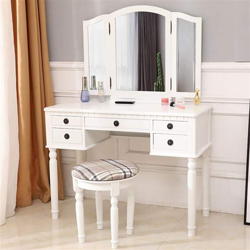 Moonwind Dresser ThreeFold Square Mirror Drawer Roman