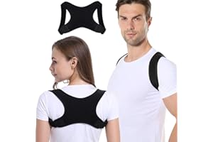 PAECEIONI Posture Corrector for Women, Back Brace for Men, Posture Corrector, Back Brace for Lower Back Pain Women, Adjustable Shoulder Brace, Back Support, Neck and Back Pain Relief, Back Brace for Posture