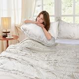 Emma Barclay Duchess Embellished Jacquard Quilted Bedspread Set Cream view 4