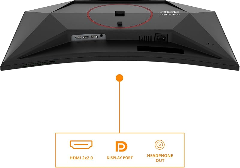 CQ27G4Z2 Monitor 27 Pulgadas 260Hz, Panel Fast VA, 1ms GtG, HDR400, Adaptive Sync, Altura Ajustable, (2560x1440 HDMI 2X 2.0 DP 1x 1.4) Negro