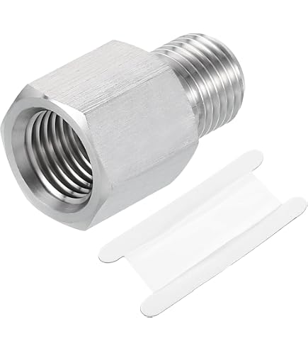 FGDCHNJ G1/4 Auf NPT 1/4 Adapter – Messing, Teflonband Empfohlen, Für Rohranschlüsse Und Druckluft