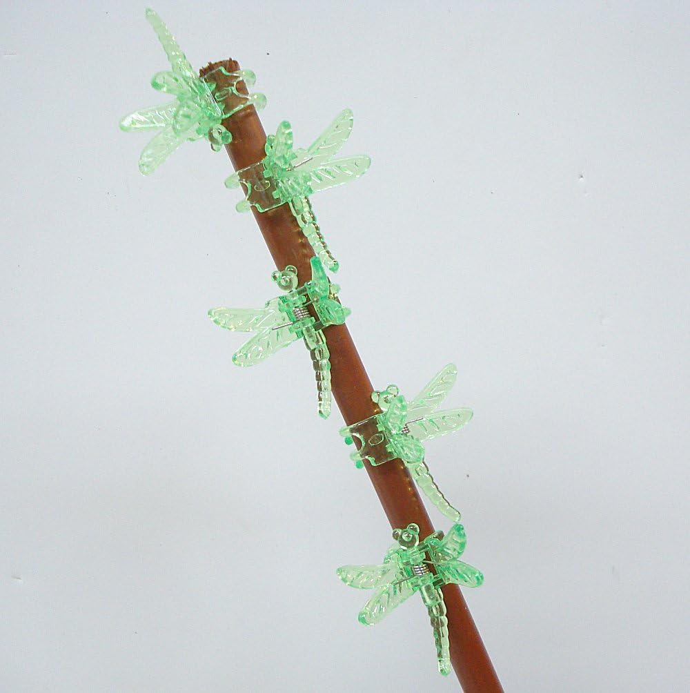 Dragonfly Clips for Orchids or Plant Spikes Pack of 5