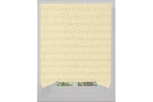 MALOKI Paper Blinds for Windows Temporary Paper Shades for Indoor Windows Temporary Window Shades Light Filtering Pleated Fabric Blinds Easy to Cut and Install No Drill for Bedroom Bathroom Kitchen