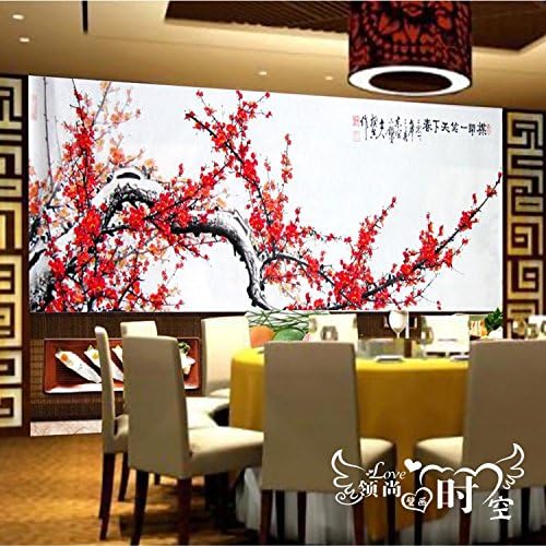 Aolomp Wallpaper Seamless Large Murals 傲 Cold Plum Wallpaper Chinese Wallpaper Tv Wall Sofa Wall Living Room Wall