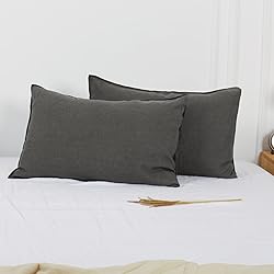 Simple&Opulence 100% Linen Pillowcases 1 Pair Basic
