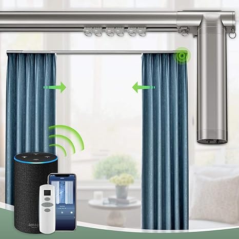 yoolax barra de cortina electrica