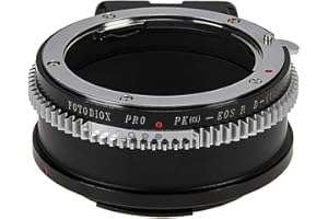 Fotodiox Pro Lens Mount Adapter Compatible with Pentax K AF (KAF) Lenses to Canon RF-Mount