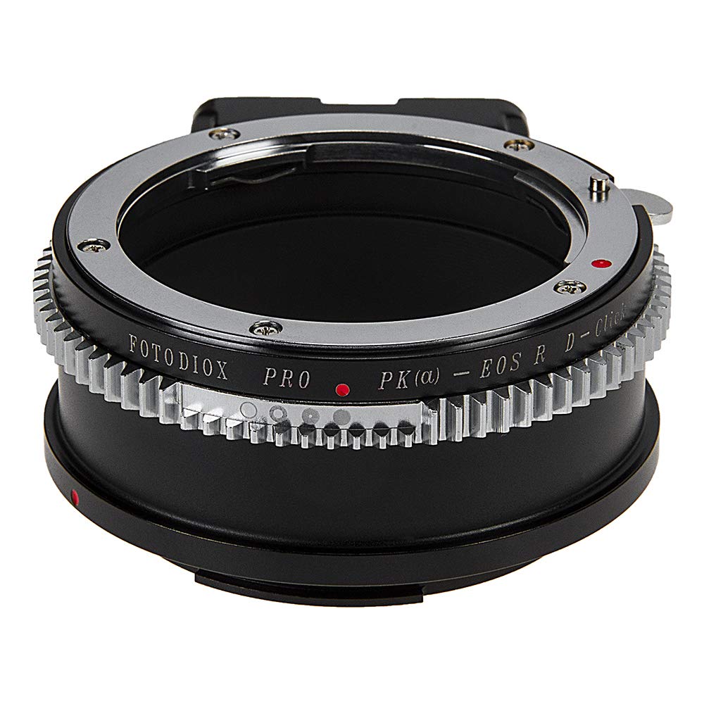 Fotodiox Pro Lens Mount Adapter Compatible with Pentax K AF (KAF) Lenses to Canon RF-Mount
