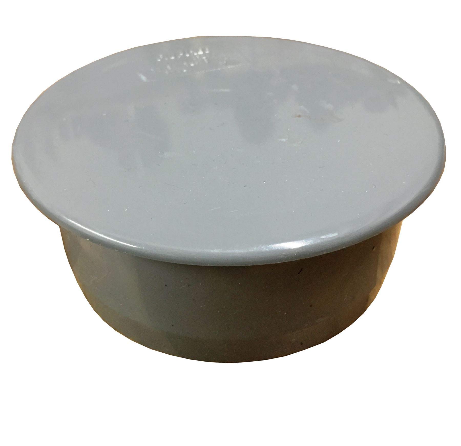FLOPLAST 110mm Ring Seal Soil Socket Plug- Grey