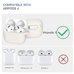Brujula Case for AirPods 4 Case Silicone Protective