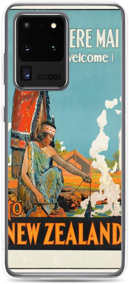 Amazon Com Vintage Poster New Zealand 0907 Samsung Galaxy S Ultra Phone Case