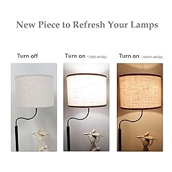 Wankaix lampshades Set of 2, Drum Lamp Shades Set