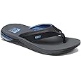 REEF Anchor Men's Beach Flip Flop, Water Friendly, Cushioning Heel Airbag