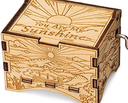 TheLaser’sEdge, You are My Sunshine, Personalizable Music Box, Laser Engraved Wood (Artistic Personalized) TheLaser’sEdge, You are My Sunshine, Personalizable Music Box, Laser Engraved Wood (Artistic Personalized)