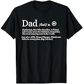 Funny Dad Definition T-Shirt