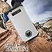 OMOTON Moto Z Play Case - Dual-Layer [Soft TPU Interior] [Durable PC Exterior] Shock Case For Motorola Moto Z Play Droid, Silver