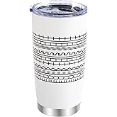 EHZYP Hidden Message Coffee Mug 20oz, Gift for Work Bestie, Funny Coffee Mug, Modern Coffee Lover Gift for Friends, Family, Coworkers (White)