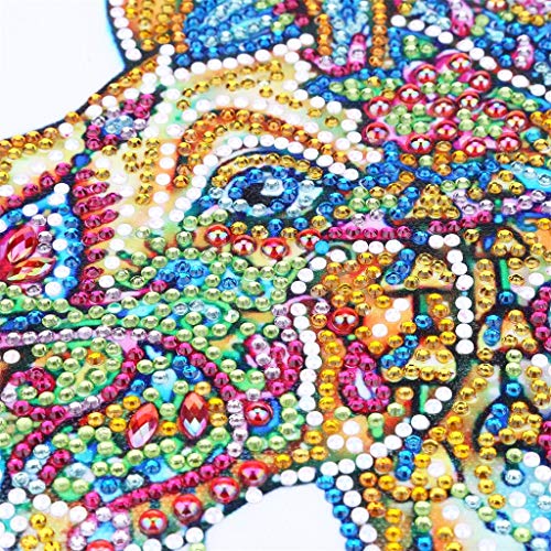DIY 5D Diamond Painting by Number Kits, Crystal Rhinestone Embroidery Paint with Diamonds, Full Drill Canvas Art Picture for Home Wall Decor