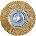 Vermont American 16802 6-Inch Fine Brass Wire Wheel Brush with 1/4-Inch Hex Shank for Drill