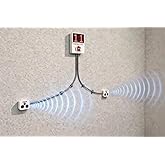 LogicXYZ Garage Parking Assistant with Parking Aid Sensor - New Model - Free 1 Year Replacement Warranty - Parking Stopper for Garage &ndash; No Laser Parking