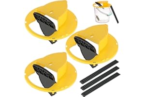 2026 New Mouse Trap Bucket,Rat Trap Bucket lid Mouse/Rat Trap with Automatic Reset Multi-Trap/Humane Trap Indoor Outdoor no S