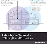 NETGEAR EX6110 WiFi Extender Booster Dual Band Internet Router Range UK Plug view 5